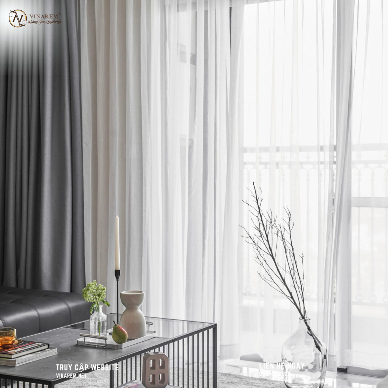 Top các mẫu rèm vải được ưa chuộng hiện nay - Vinarem