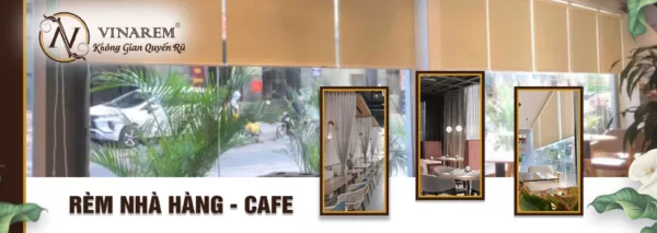 Rèm Nhà Hàng Rèm Quán Cafe
