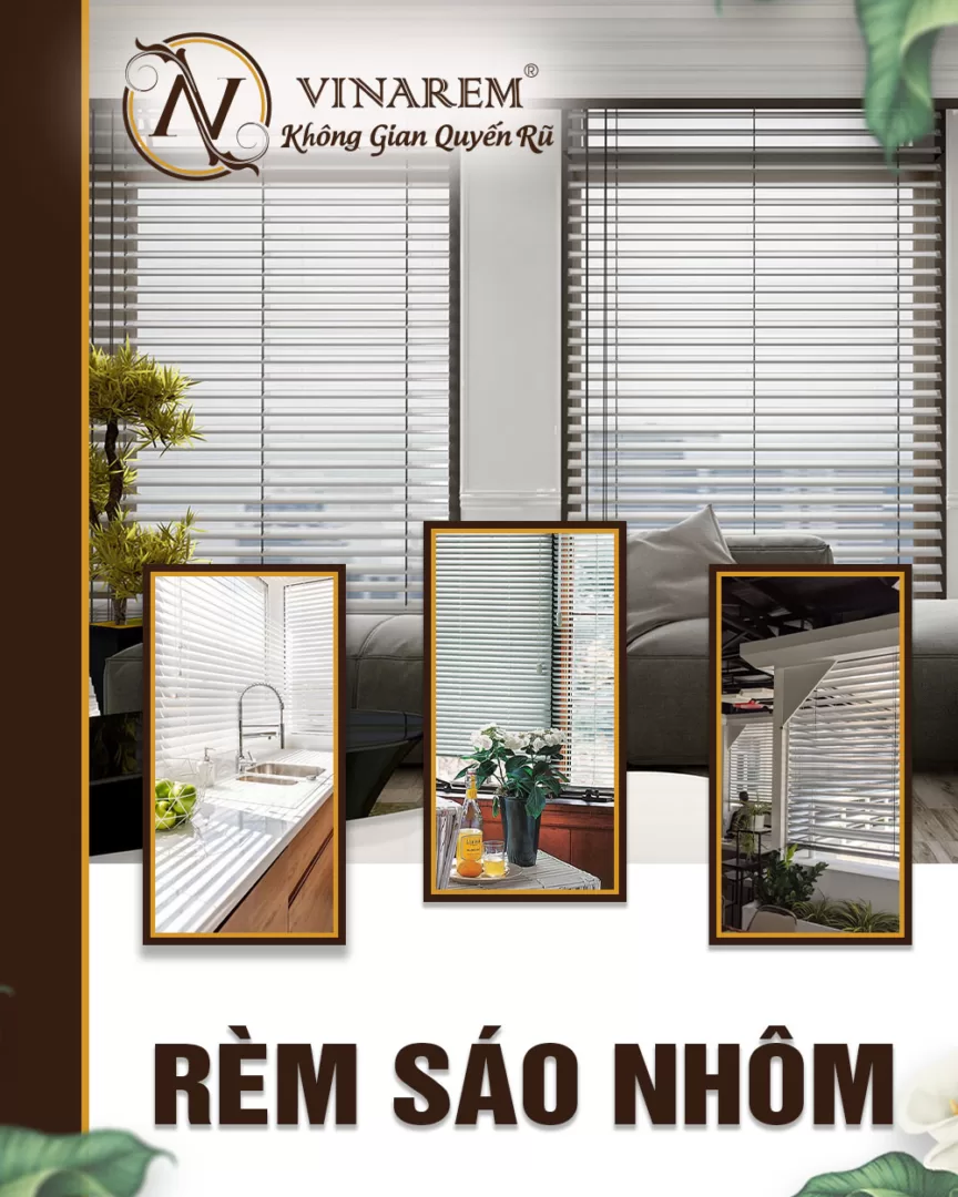 rèm sáo nhôm