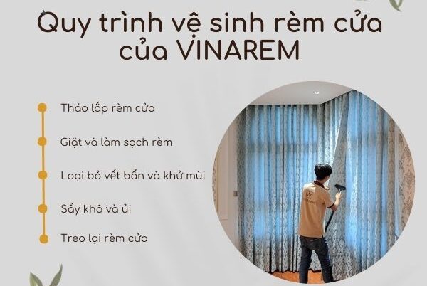 Quy trình vệ sinh rèm cửa